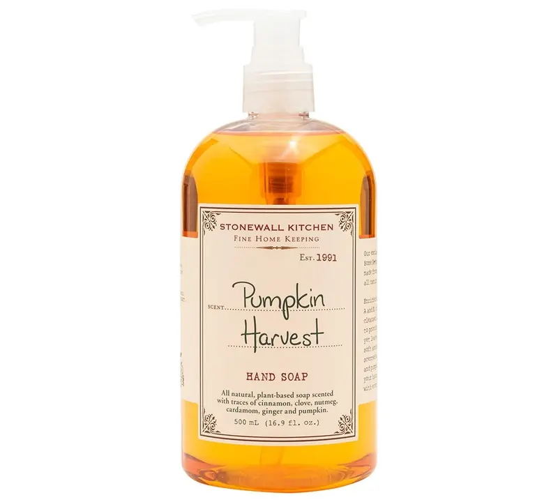 Pumpkin Harvest Hand Soap von Stonewall Kitchen (Spender mit 500 ml Flüssigseife)