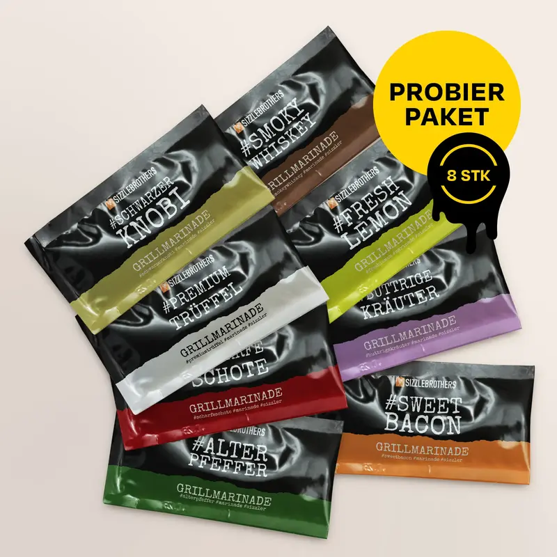 🧡 Rabattiertes Marinaden-Set (8 x 25 ml)