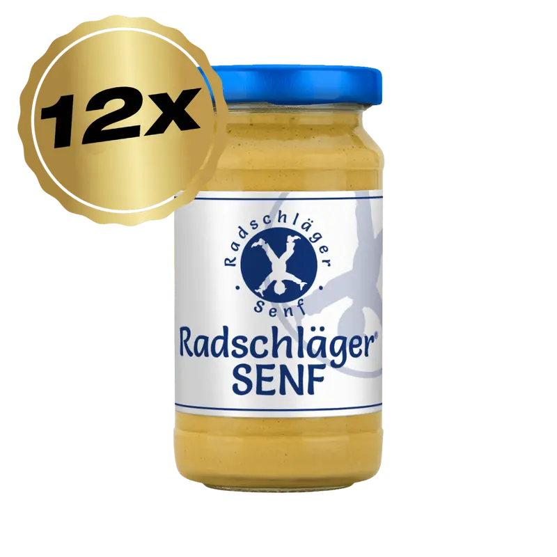 Radschläger Senf - 12x 200 ml