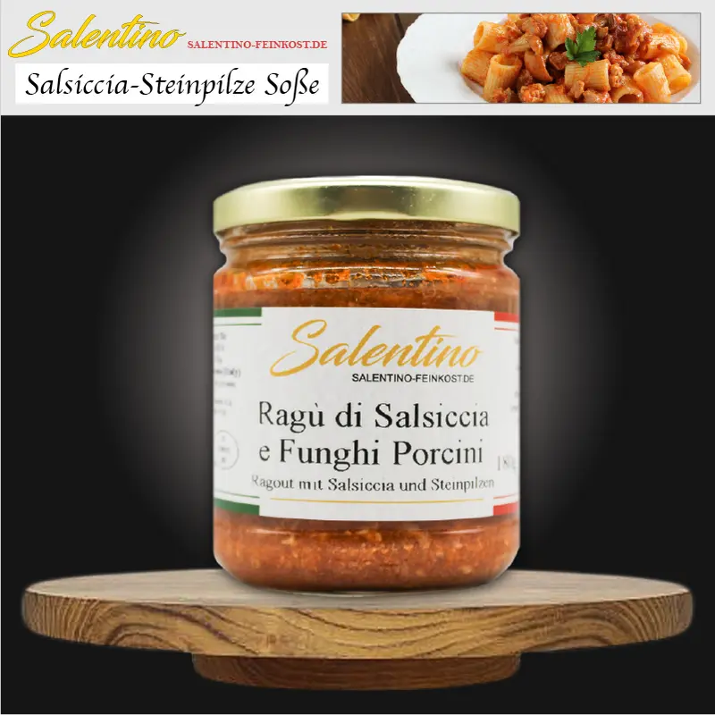 Ragout mit Salsiccia und Steinpilzen