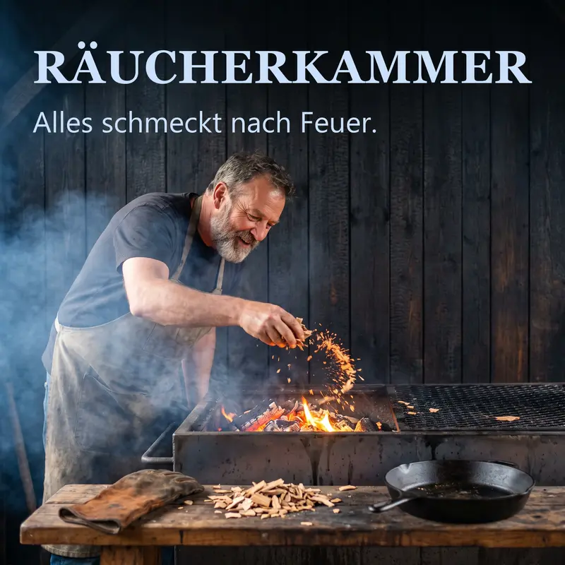 Räucherkammer – Sechs geräucherte Sorten für Grill und Ofen