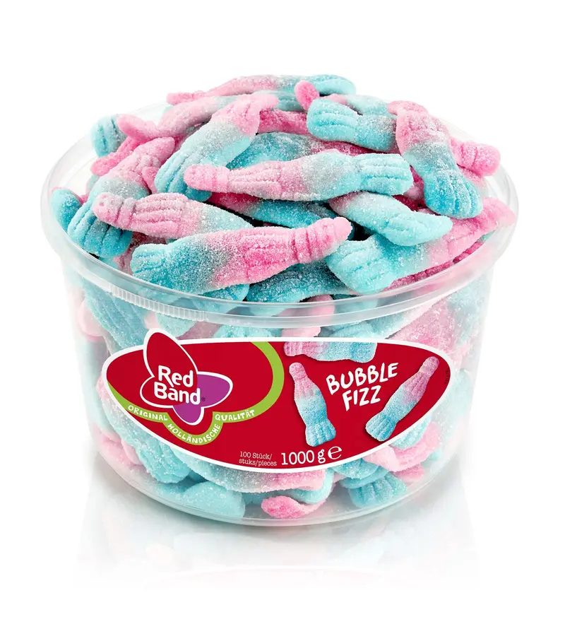 Red Band Bubble Fizz Fruchtgummi 100 Stück