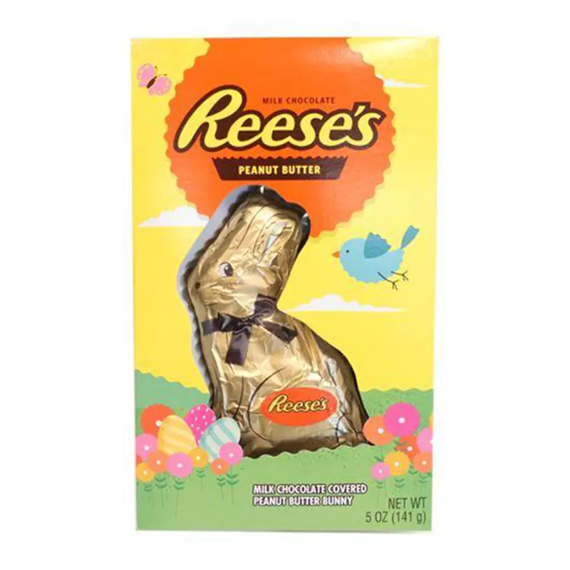 Reese's Milchschokolade Erdnussbutter Ostern Bunny, Milchschokolade Hase gefüllt mit Erdnussbutter 141g