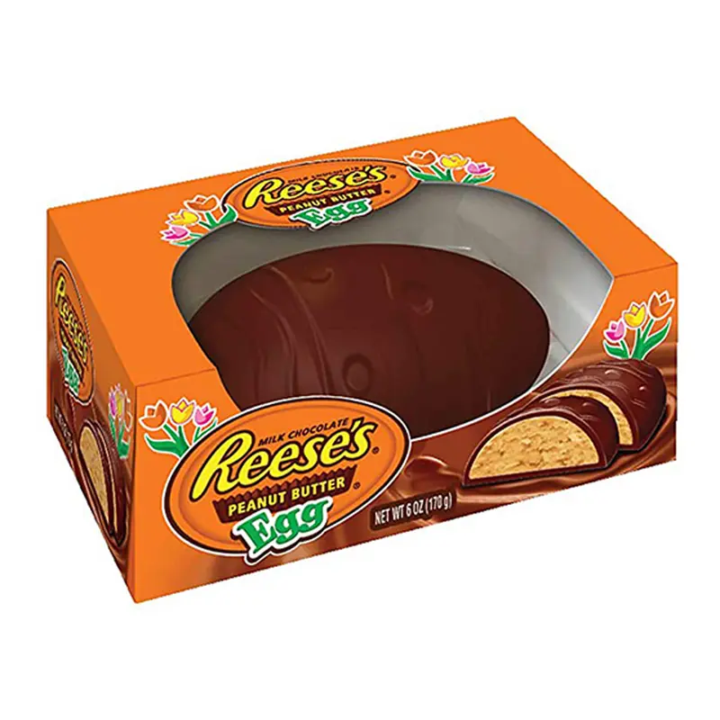Reese's Peanut Butter Egg, Milchschokolade-Osterei gefüllt mit Erdnussbutter, 170g