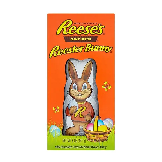 Reese's Peanut Butter Reester Bunny, Schokoladenhase gefüllt mit Erdnussbutter, 141g