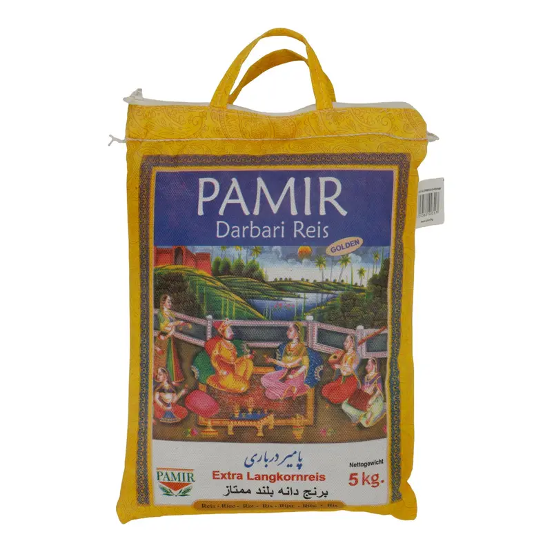 Reis Pamir Darbari | Extra Langkornreis | Premium Golden Basmati | 5 kg