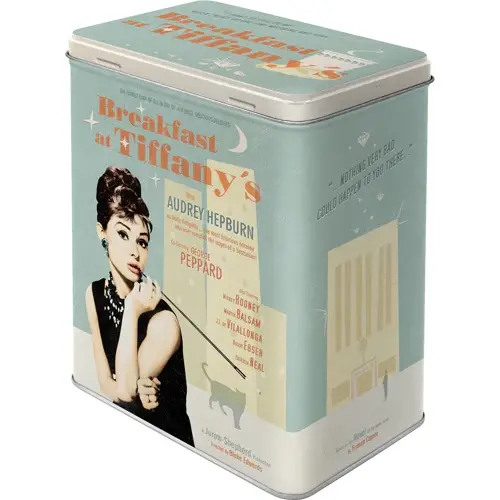 RETRO Vorratsdose L - "Breakfast at Tiffany's"