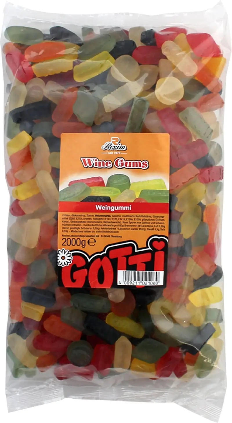 Rexim Wine Gums 2kg