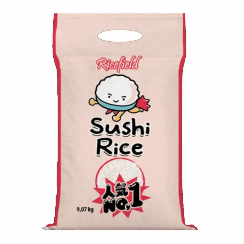 RICEFIELD Sushi Reis, Rundkorn Japonica 9,07kg