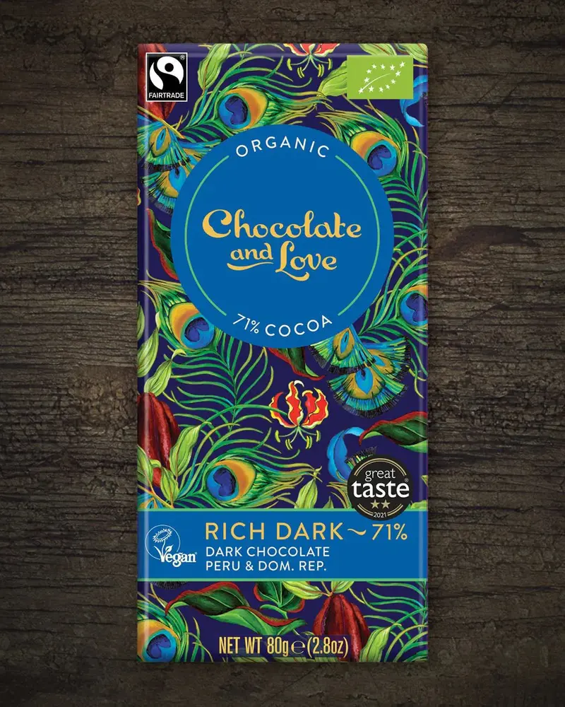 RICH DARK SCHOKOLADE 71%