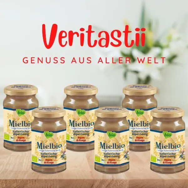 Rigoni di Asiago Mielbio Bio Alpenhonig Vorteilspack (6 x 300g)