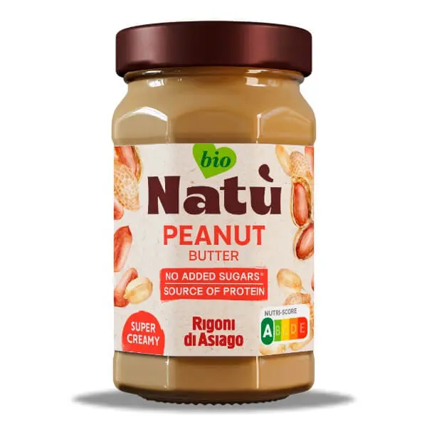 Rigoni di Asiago Natù BIO Erdnussbutter Nuss Creme - 220g
