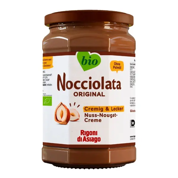 Rigoni di Asiago Nocciolata Bio Nuss Nougat Creme - 650g
