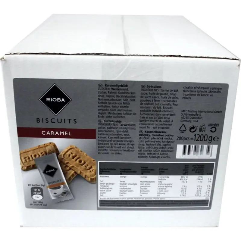 Rioba Kaffee Kekse 'Karamell' 200 St. einzeln verpackt