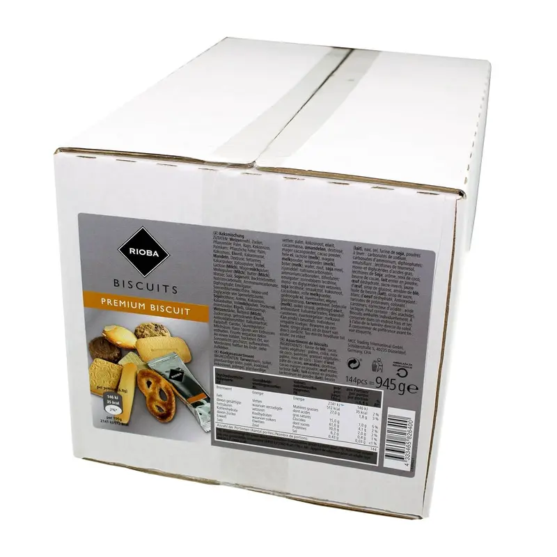 Rioba Kekse Premium Biscuit Mischung 144 Portionen (1,01 kg)