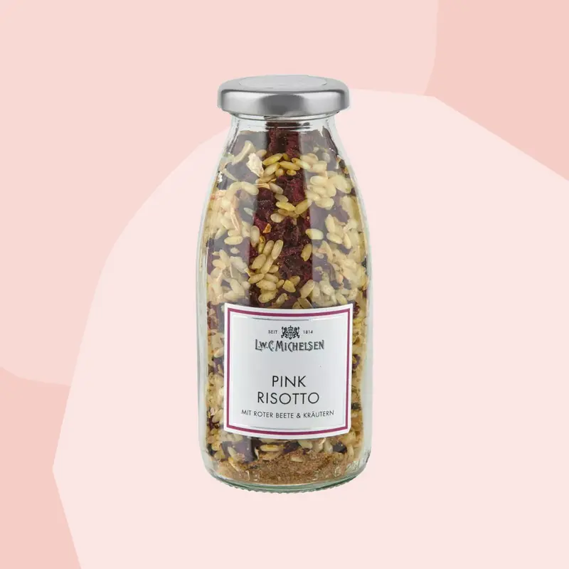 Risotto Pink mit Roter Bete