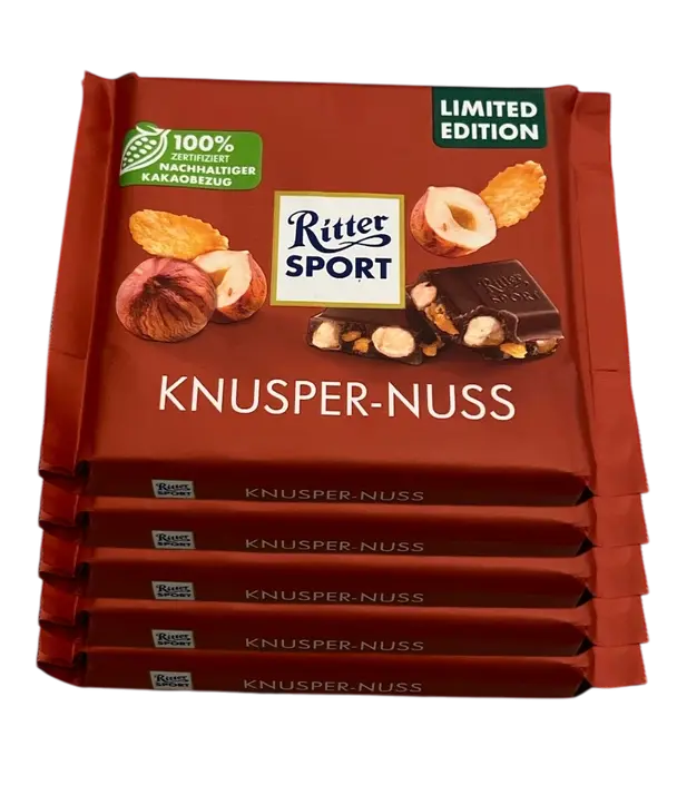 Ritter Sport Knusper-Nuss 5 x 100g