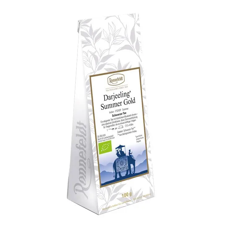 Ronnefeldt - BIO Darjeeling Summer Gold 100g -DE-ÖKO-039