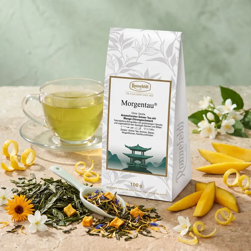 Ronnefeldt - Morgentau Grüner Mango-Zitrus 100g