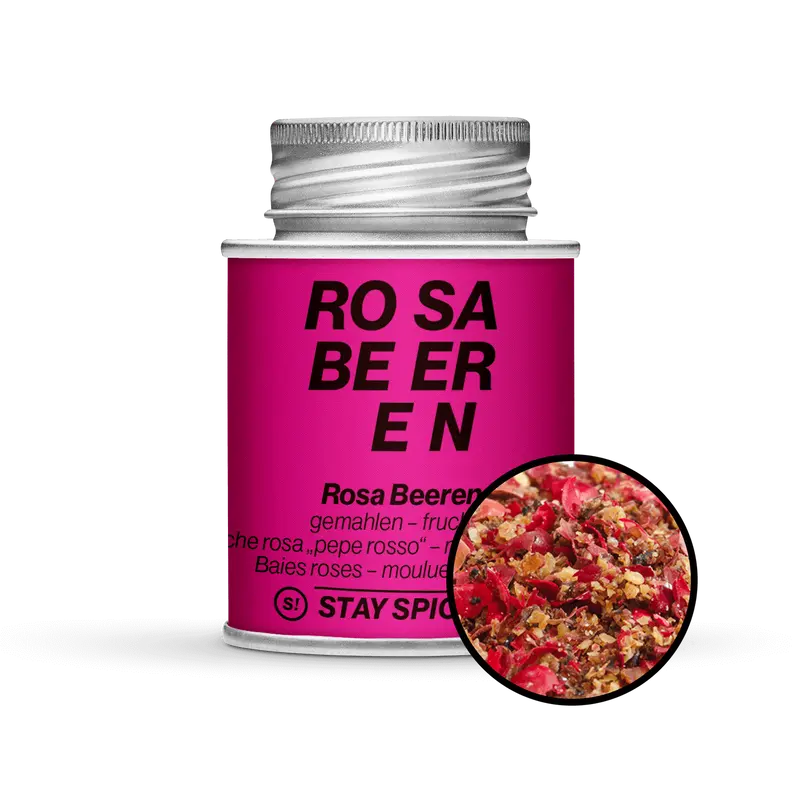 Rosa Beeren " Roter Pfeffer" gemahlen