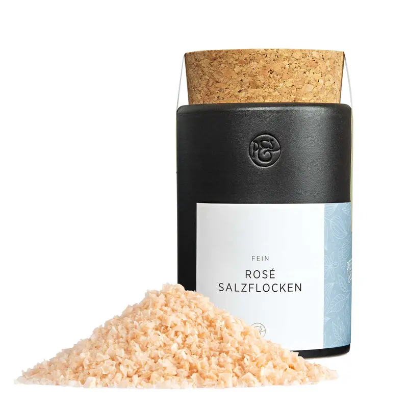 Rosé Salzflocken