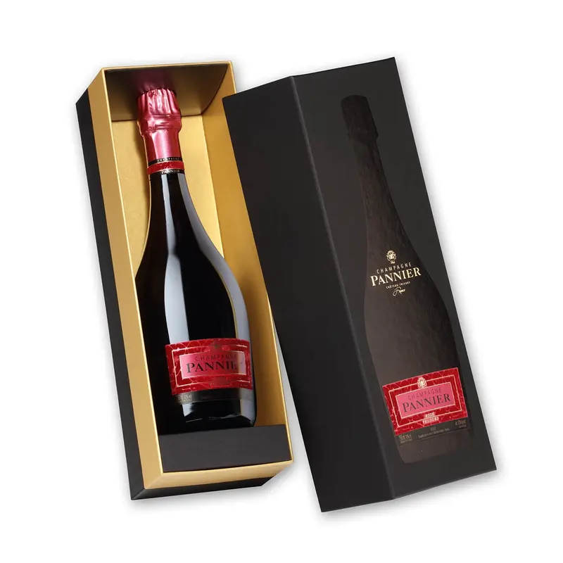 Rosé Velours Champagner mit Geschenkbox