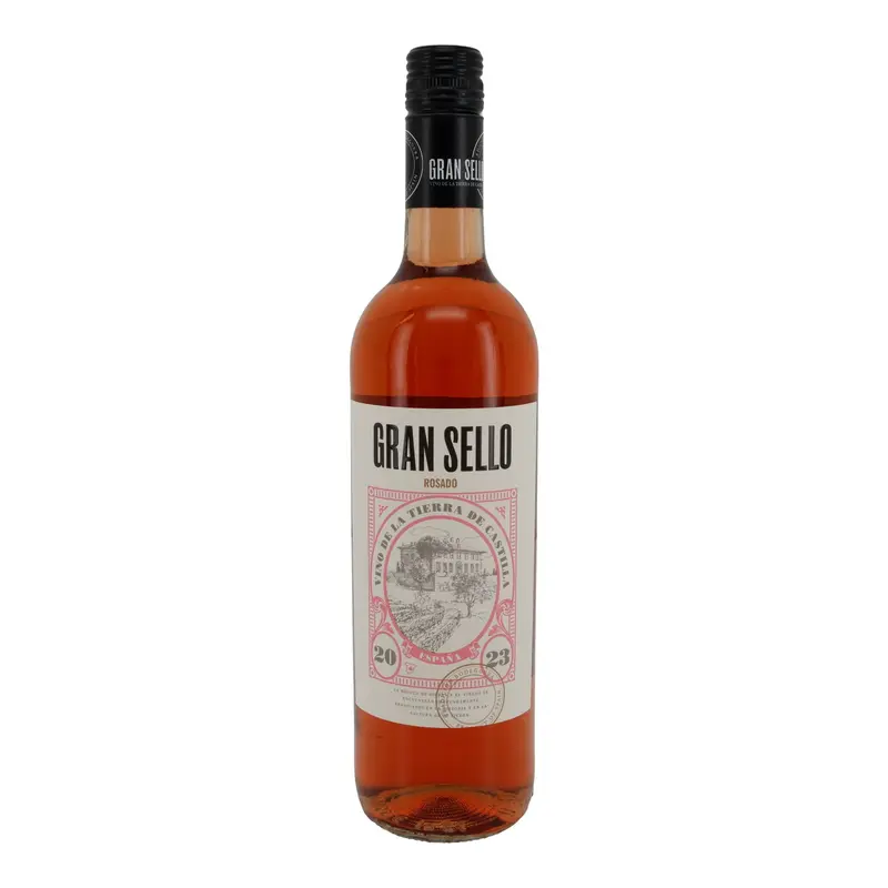 Roséwein Gran Sello | Tempranillo | Vino de la Tierra de Castilla | 12,5 % vol | 750 ml