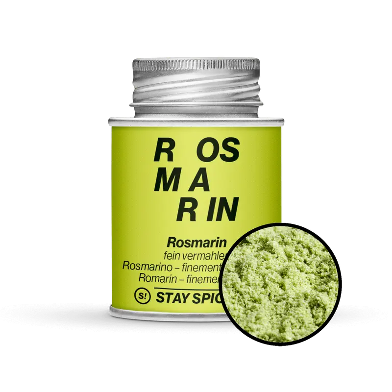 Rosmarin fein gemahlen