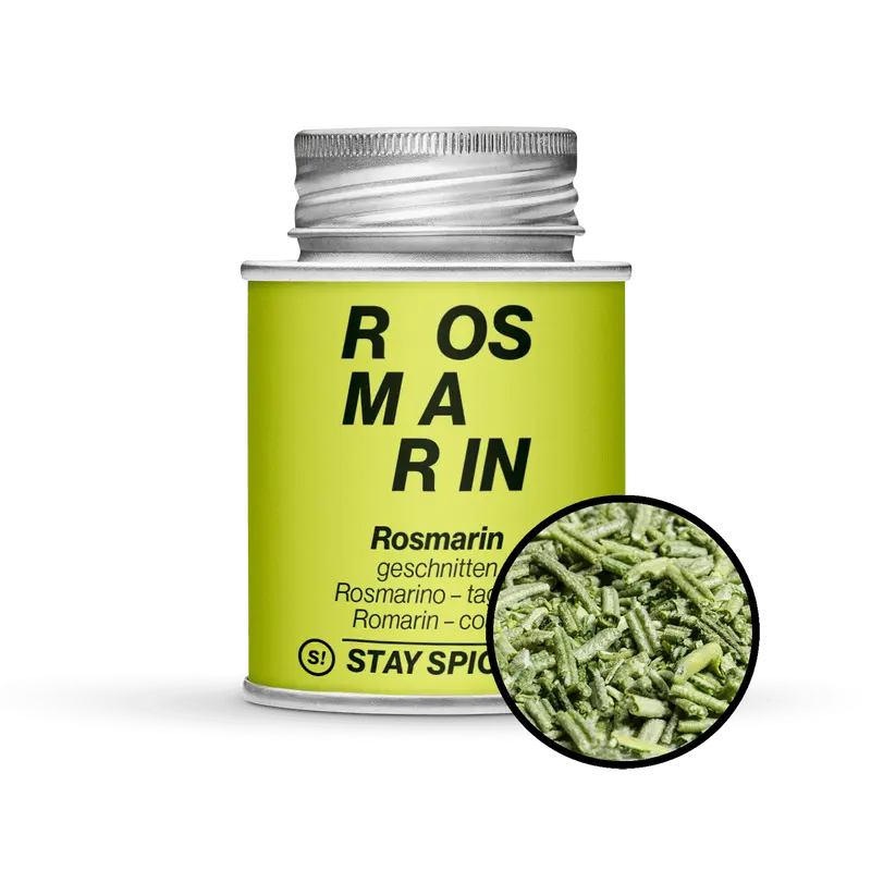 Rosmarin geschnitten