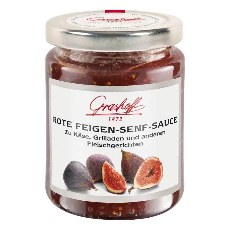 Rote Feigen-Senf-Sauce, 200ml