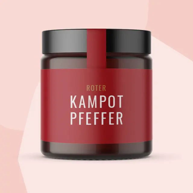 Roter Kampot Pfeffer