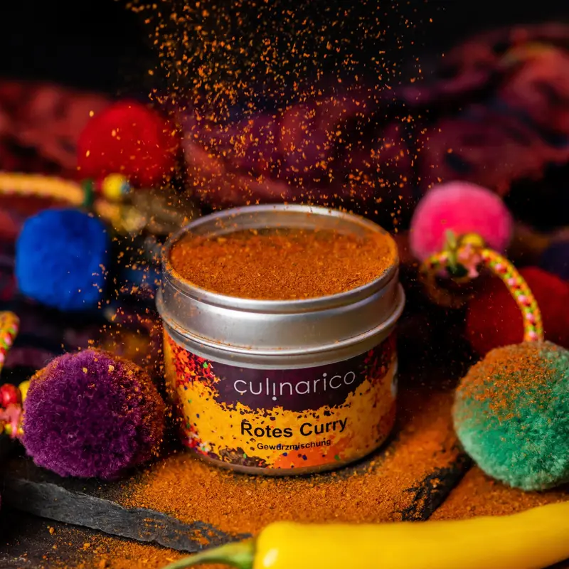 Rotes Curry (scharf), bio
