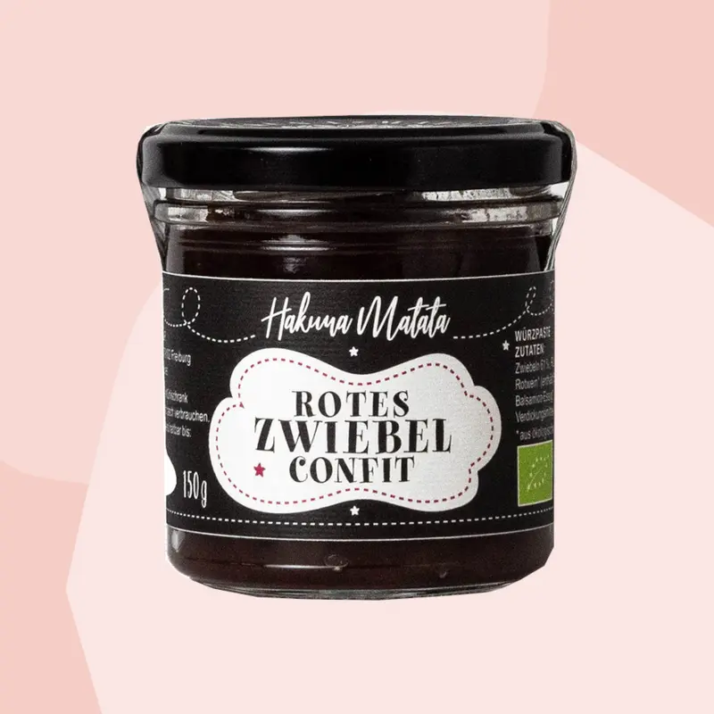 Rotes Zwiebel Confit
