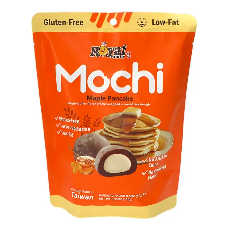 Royal Family Maple Pancake Mochi, Mochi mit Ahornbuttergeschmack 180g
