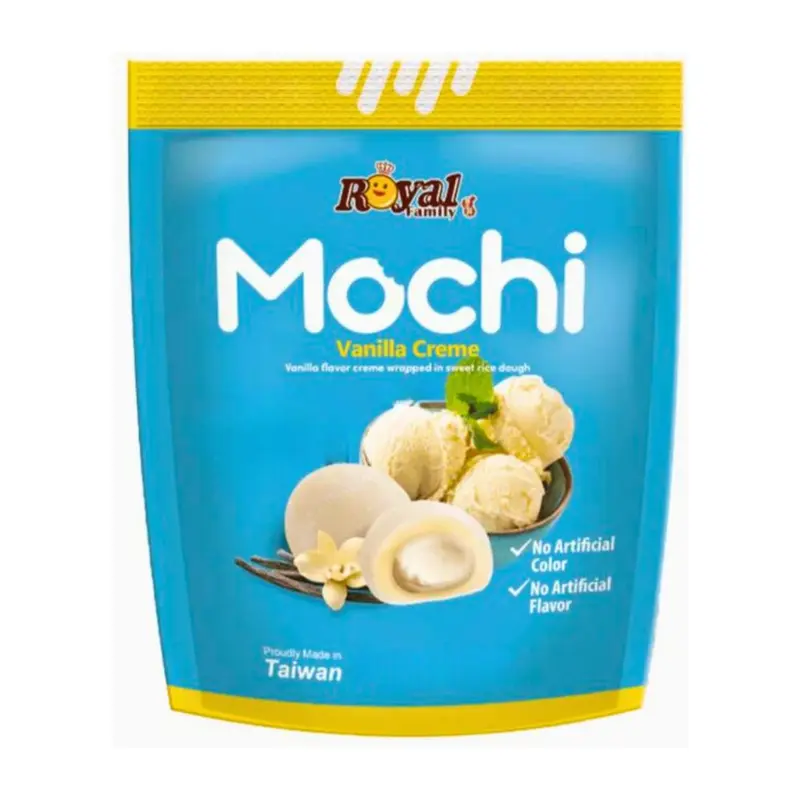 Royal Family Vanilla Creme Mochi, Mochi mit Vanillegeschmack 180g