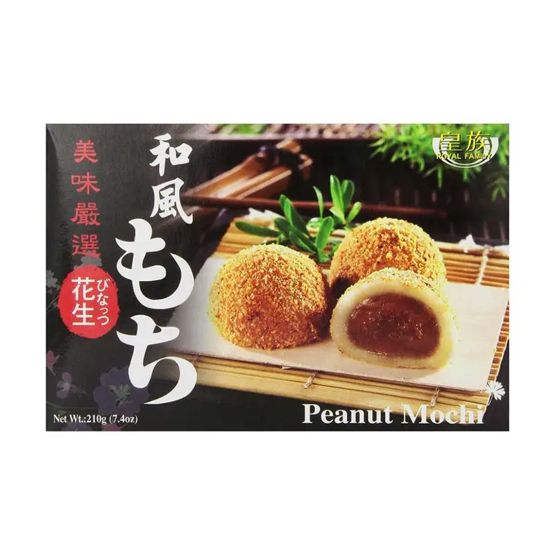 Royal Mochi Peanut, Mochi gefüllt mit Erdnusscreme 210g