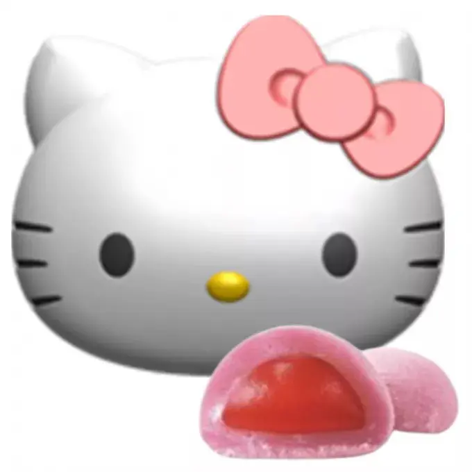 RS Hello Kitty Erdbeer Mochi 90g MHD 27.08.2026