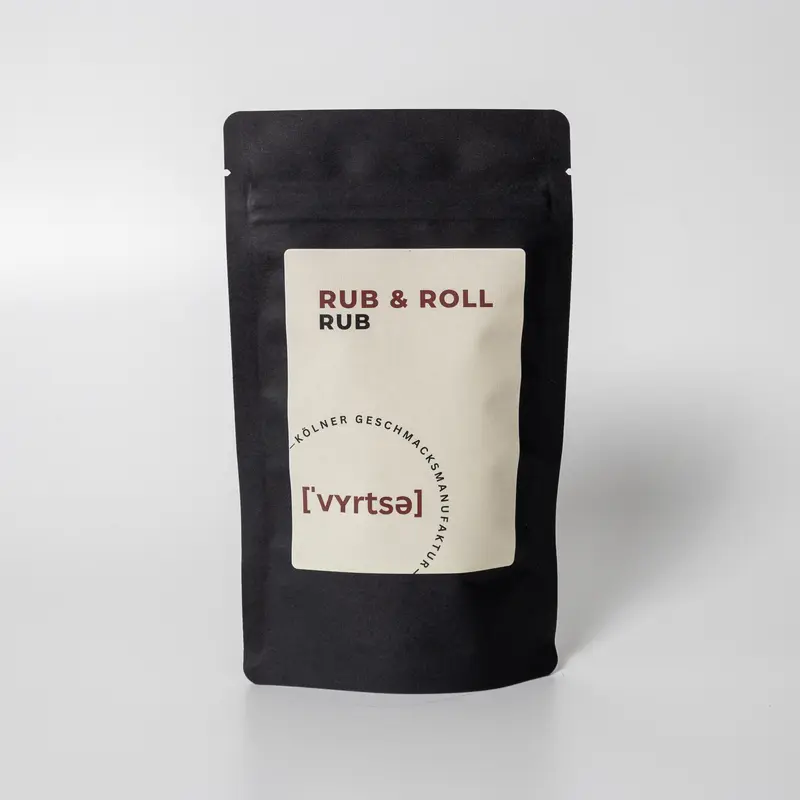Rub & Roll BBQ Rub – rauchige Gewürzmischung für Fleisch & Grill