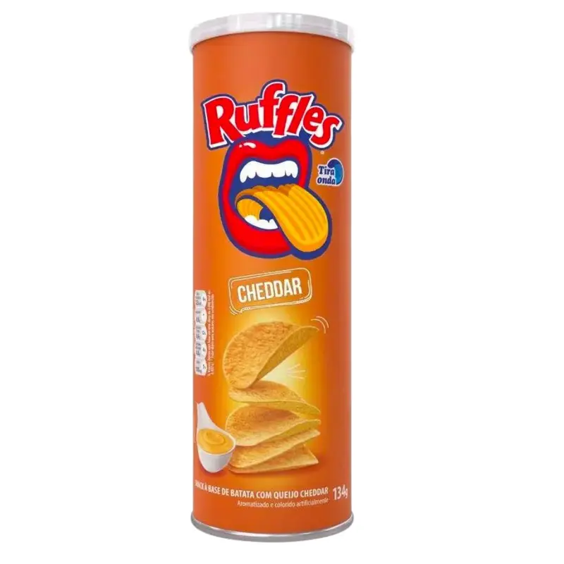 Ruffles Strip Wave Cheddar, Cheddar-Chips 134g
