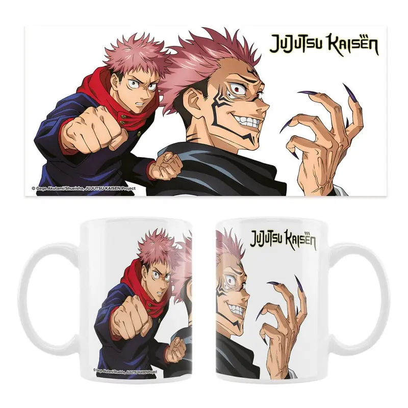 Sakami Jujutsu Kaisen Keramiktasse Yuji & Sukuna