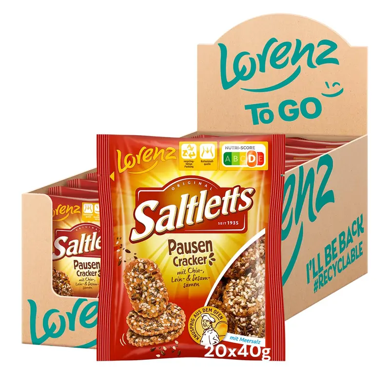 Saltletts Pausen Cracker 14 x 40g