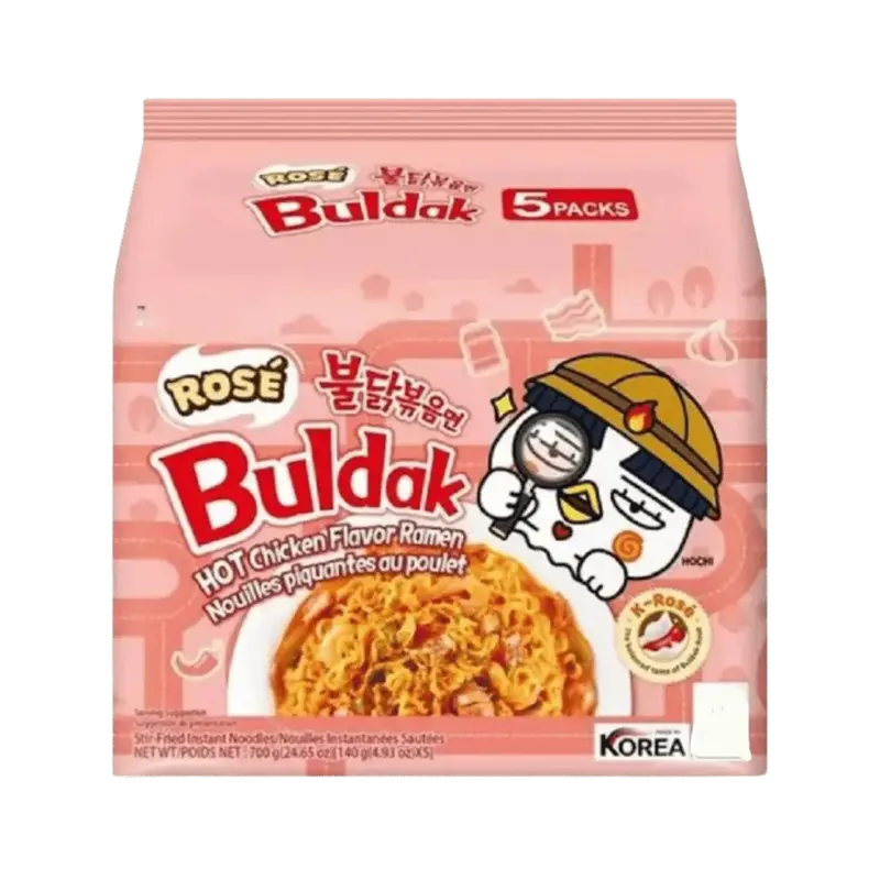 SAMYANG Buldak Rose Instant Ramen 5x140g