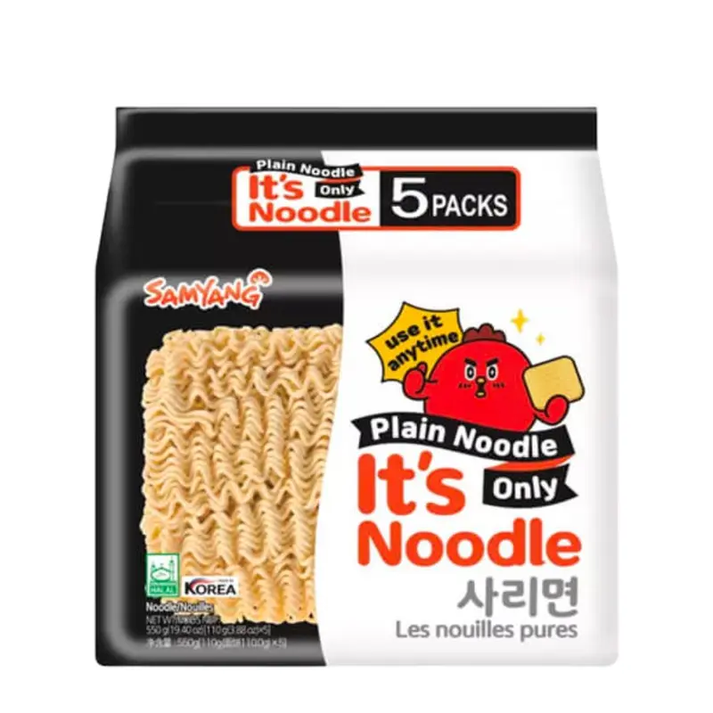 Samyang Plain noodle Only, authentische Ramen von 550g