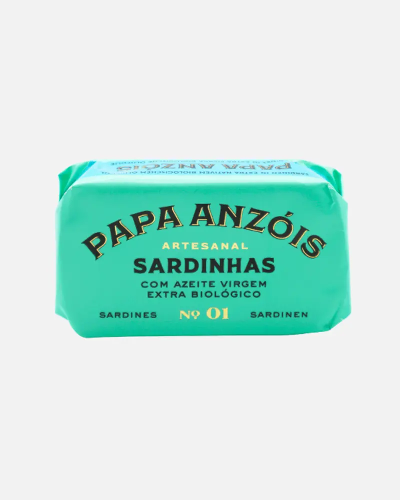 Sardinen in nativem Bio-Olivenöl extra, 80g