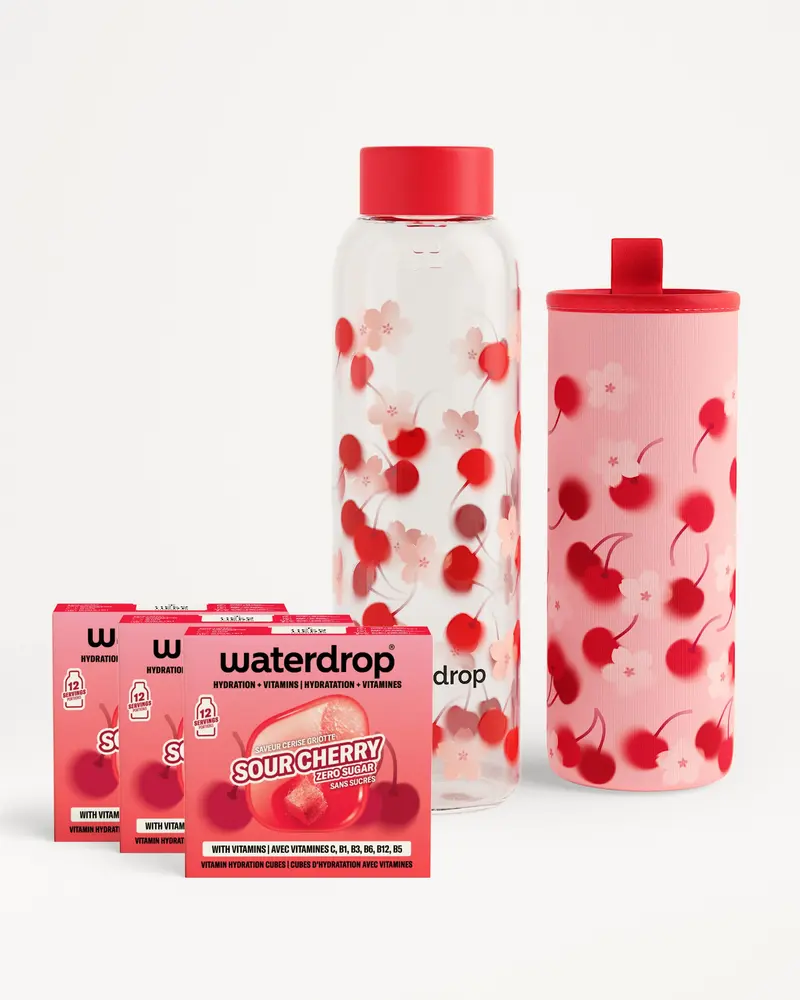 Sauerkirsche Accessoire Set