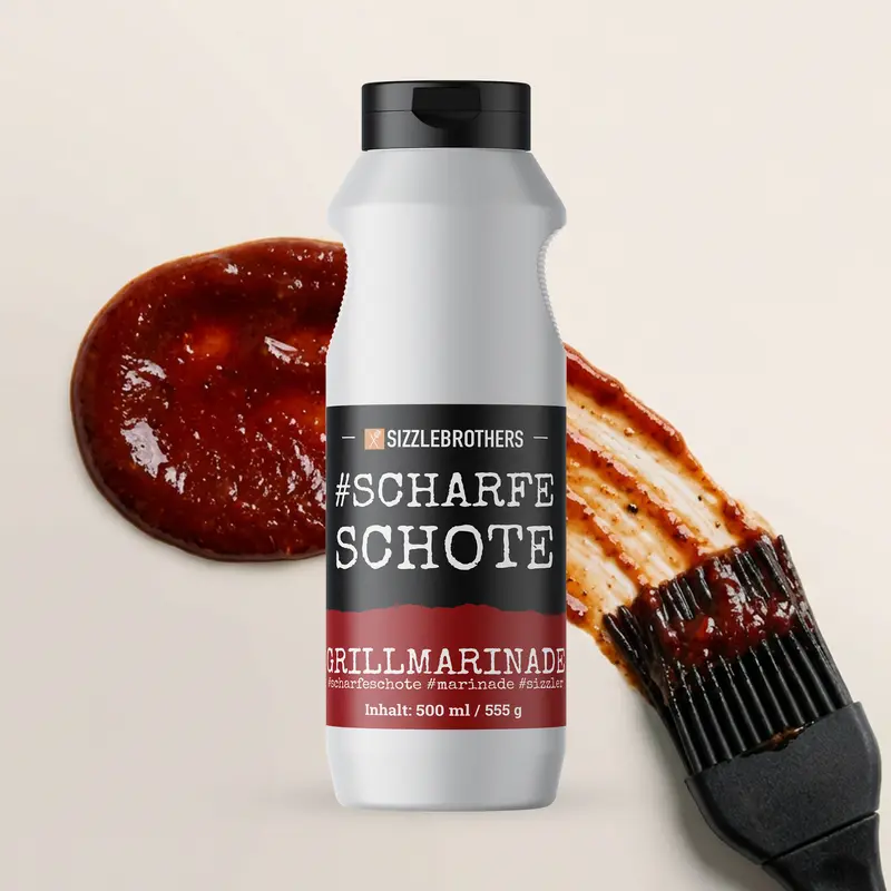 Scharfe Schote Marinade