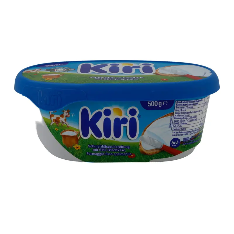 Schmelzkäse Kiri | Frischkäse | Streichzart | 500 g
