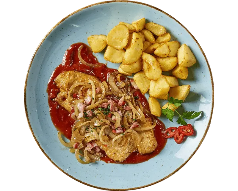 Schnitzel "BBQ Style"