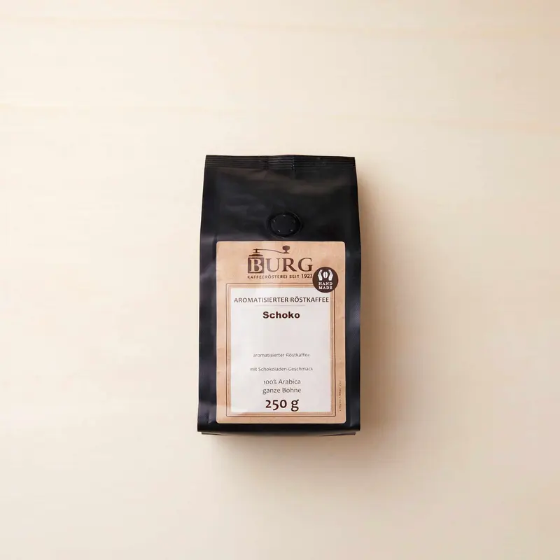 Schoko-Kaffee, ganze Bohne, 250g