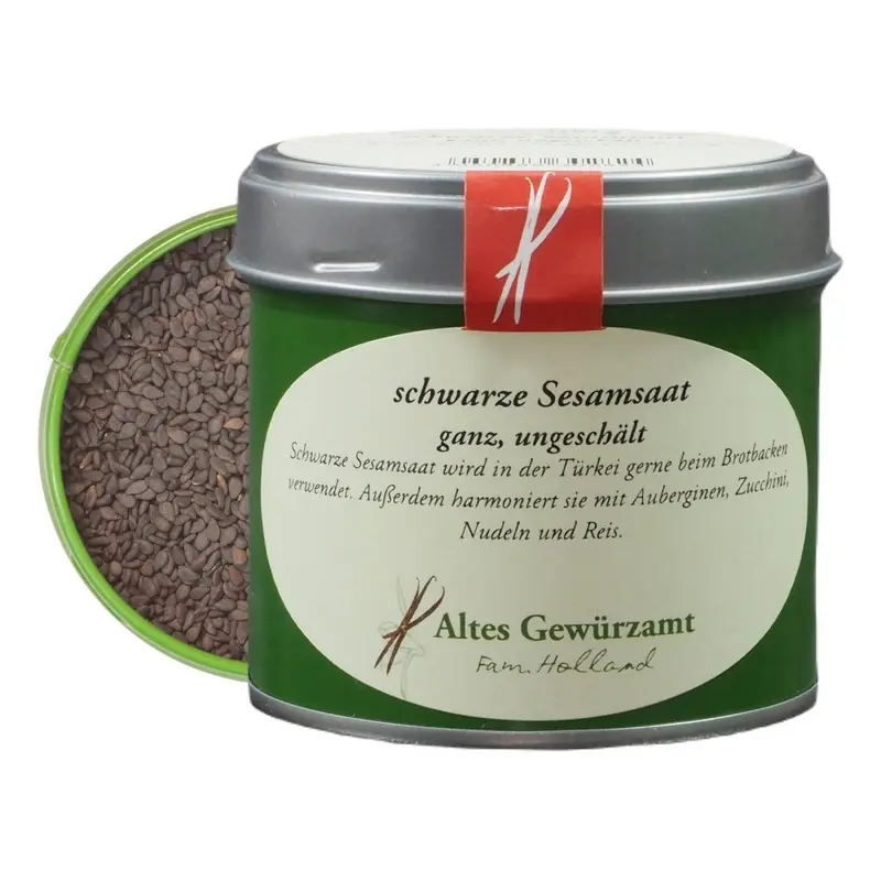 schwarze Sesamsaat